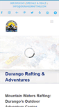 Mobile Screenshot of durangorafting.com